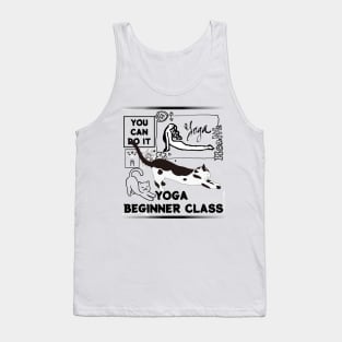 YOGA BEGINNER CLASS, HEALTH Tank Top